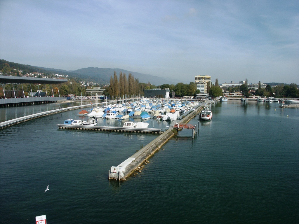 Hafen von Biel an der EXPO 2002