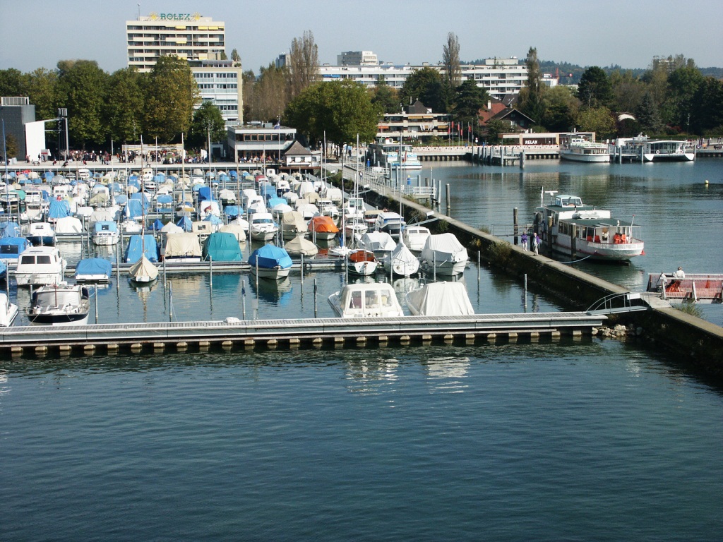 Bieler Hafen an der EXPO 2002